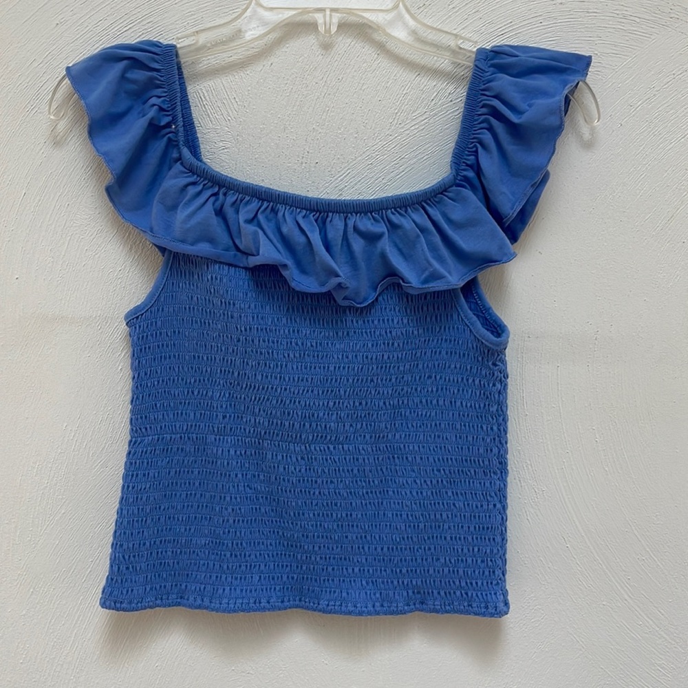 Crave Fame Smocked off shoulder Top S
